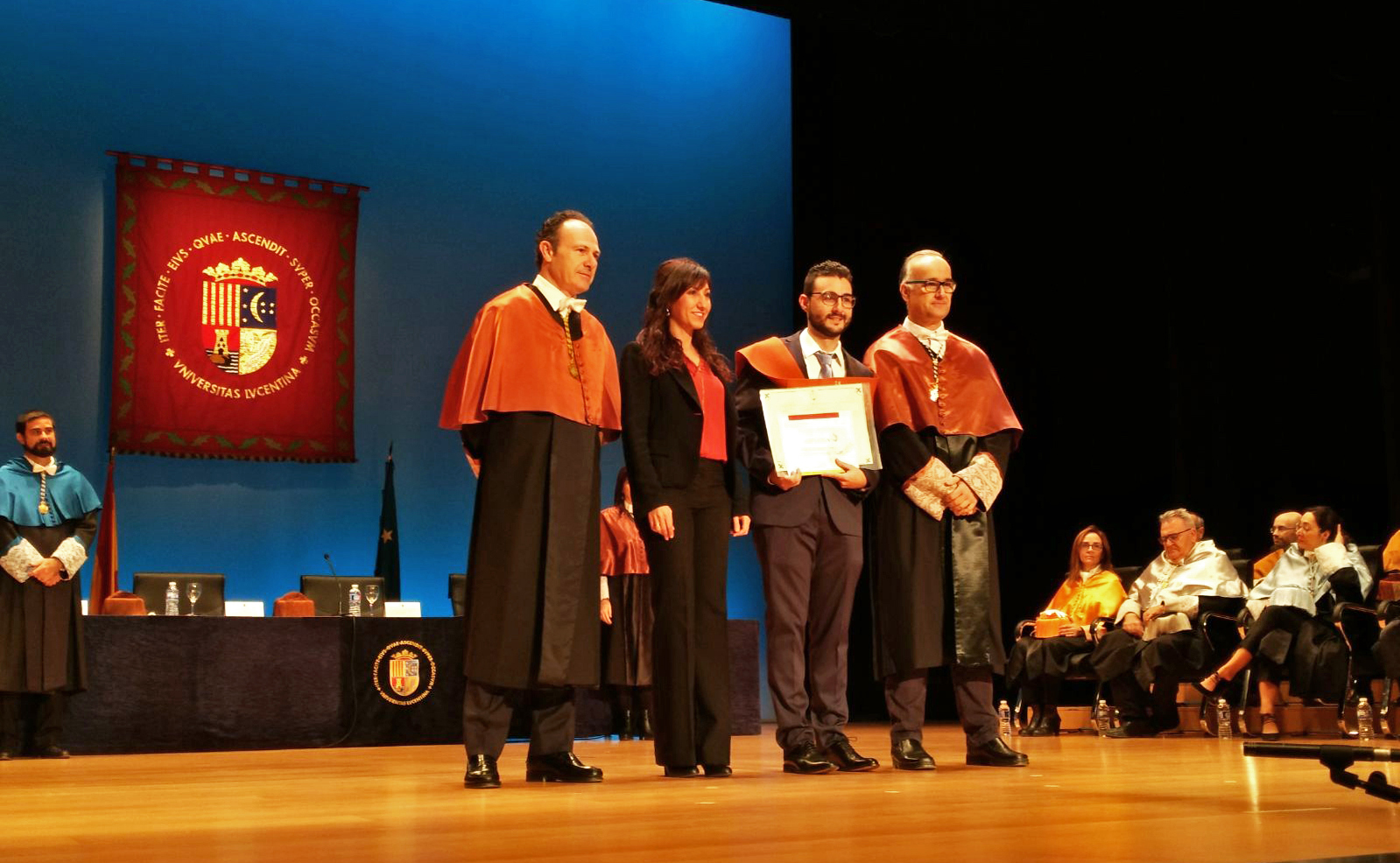 Graduación de la Escuela Politécnica Superior de la Universidad de Alicante (UA)