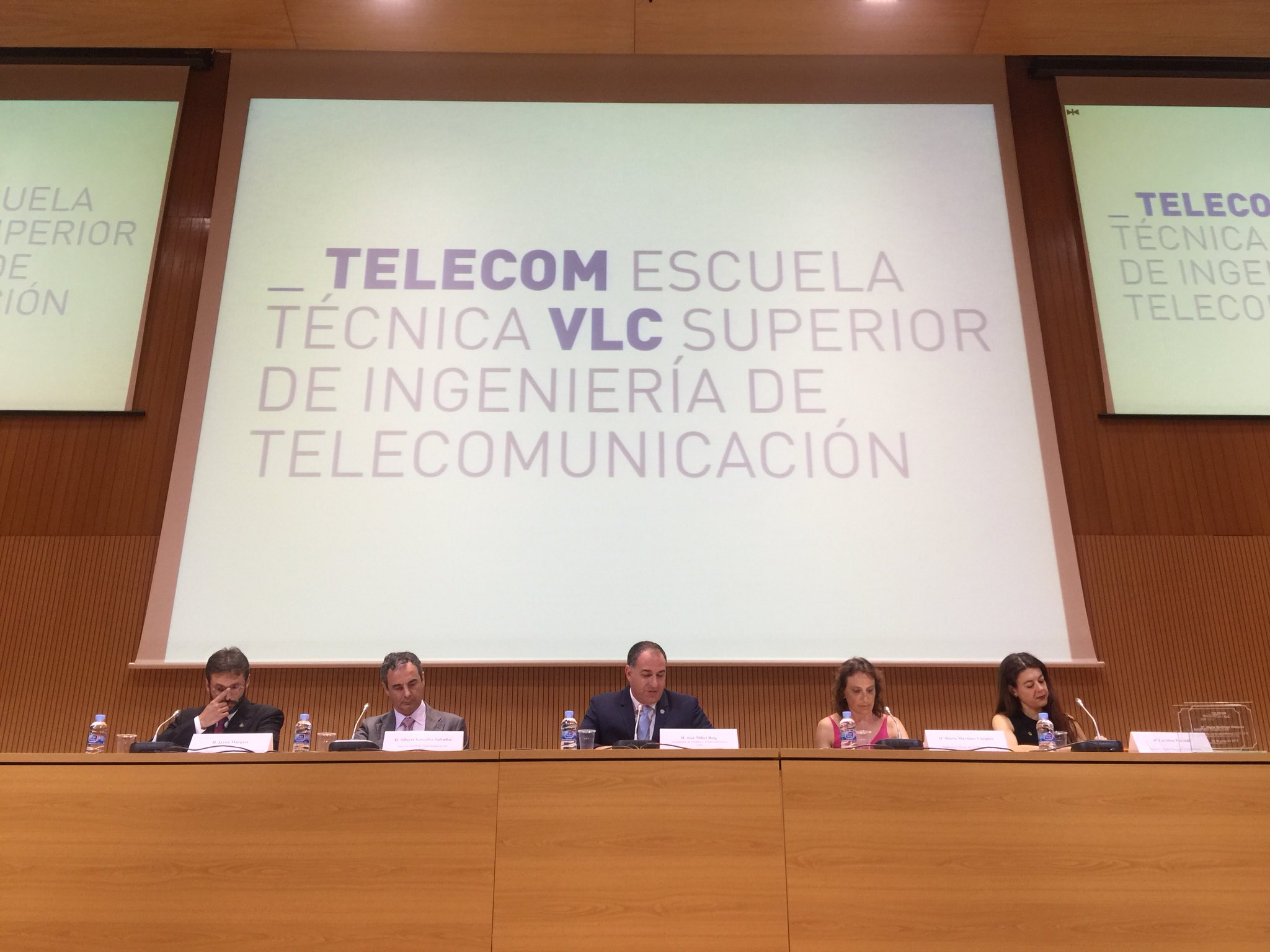 Ceremonia de Graduación 2018 de la Escuela Técnica Superior de Ingeniería de Telecomunicación de la Universitat Politècnica de València