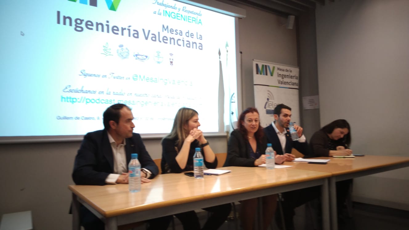 Reunión Mesa de la Ingeniería Valenciana – Universidad -Estudiantes.