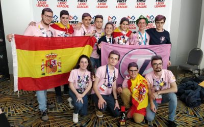 COGITCV-AGITCV patrocinador del equipo INVICTUS LEGO que ha conseguido un primer premio en la final mundial del First Lego League