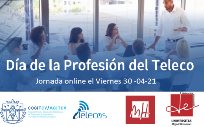 COGITCV/AGITCV celebra el «Día de la Profesión del Teleco» en la UMH de Elche
