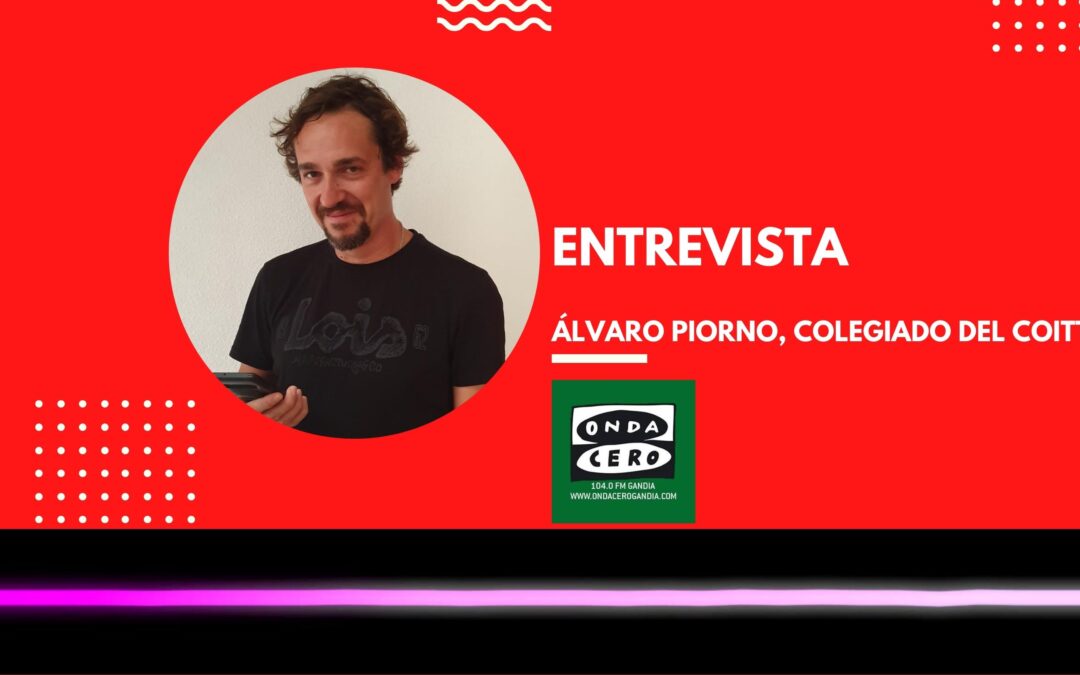 Álvaro Piorno aborda la ‘brecha digital’ en Onda Cero Gandia