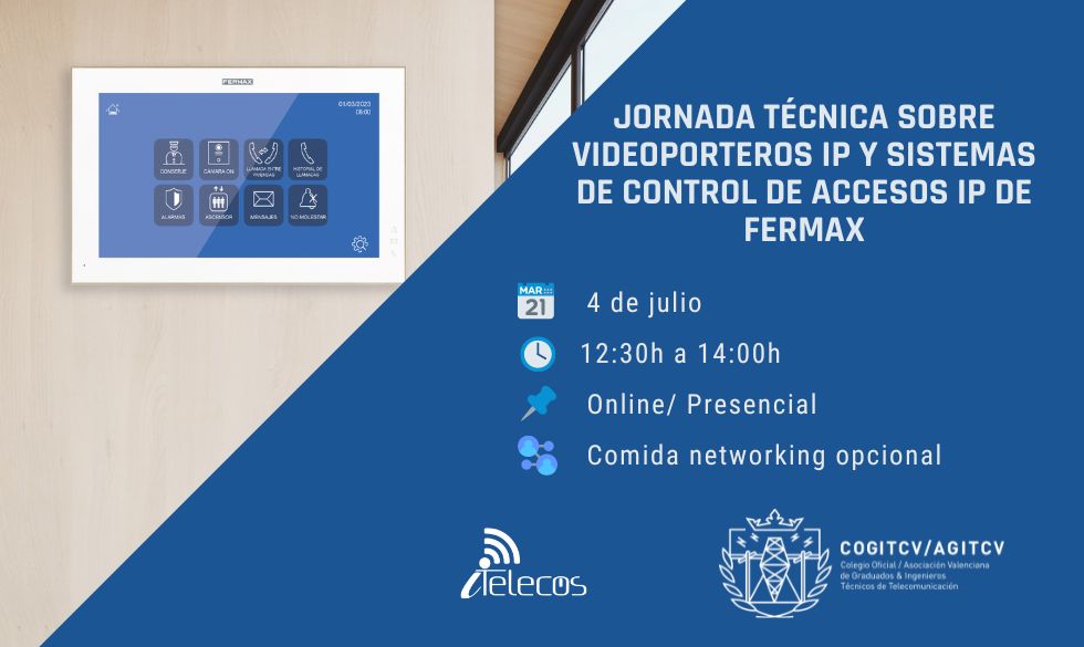 Jornada Técnica «Videoporteros IP y sistemas de Control de Accesos IP de FERMAX»