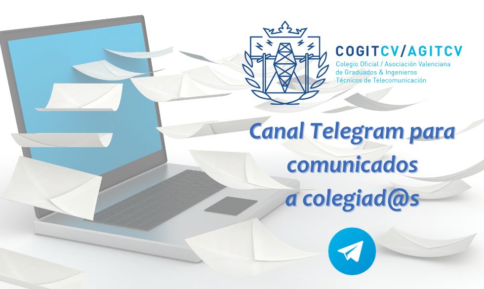 COGITCV/AGITCV estrena canal Telegram para comunicados